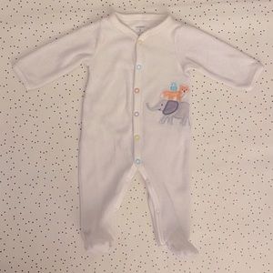 Carter’s  French terry footed pajamas